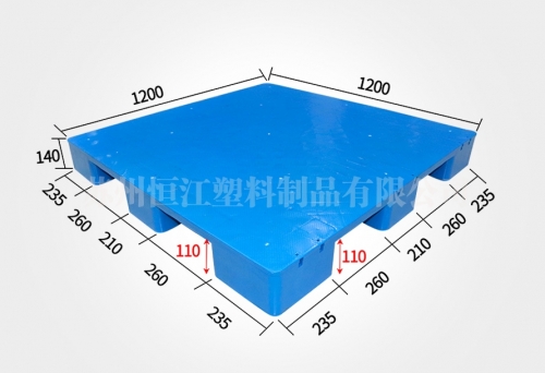 1212平板九腳塑料托盤